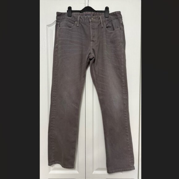 32 Bar Blues - Gray, Straight Leg, Button Fly